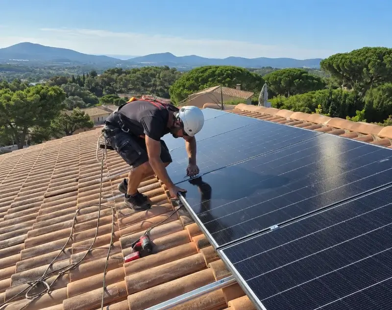Installateur panneaux solaires Bourdeilles — pose photovoltaïque sur toiture