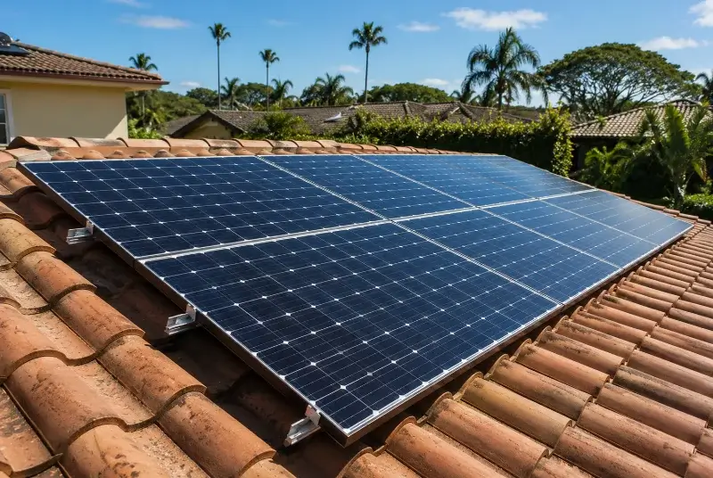 Installation de panneaux solaires à Bourdeilles